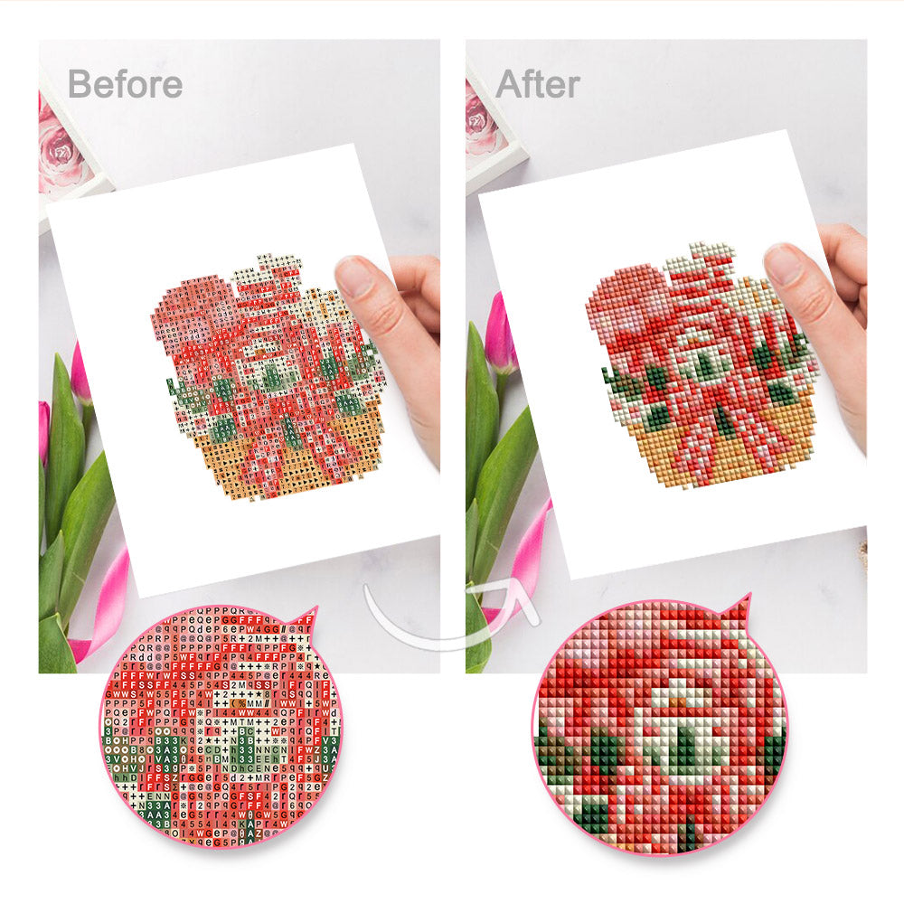 Cozy Slippers and Cocoa Mug Gifts (Mini Diamond Painting)
