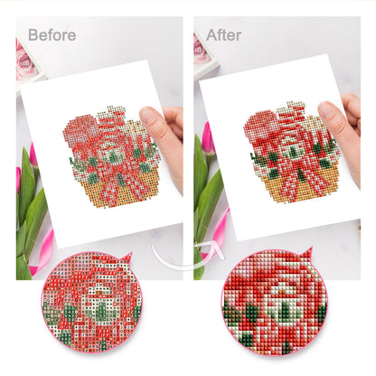 Cozy Slippers and Cocoa Mug Gifts (Mini Diamond Painting)