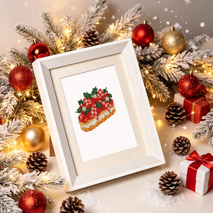 Yule Log and Gingerbread Bakes (Mini Diamond Painting)