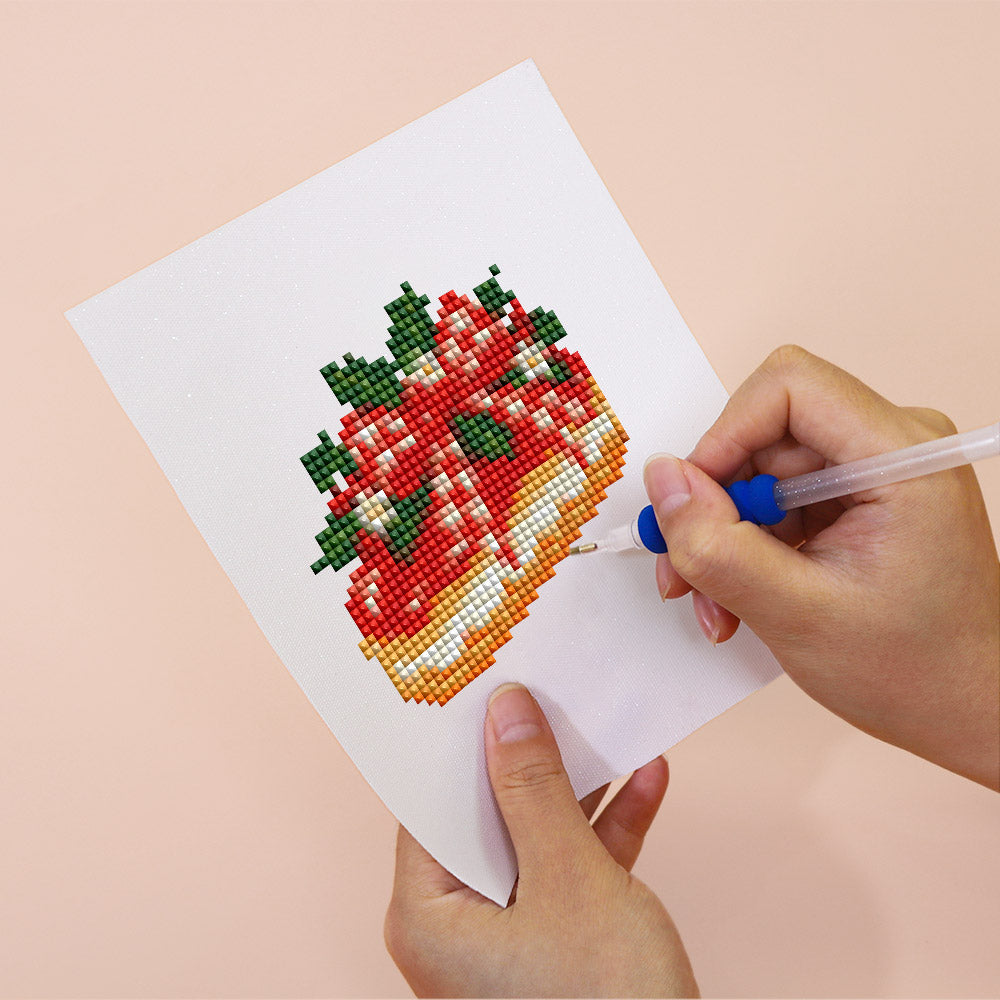 Yule Log and Gingerbread Bakes (Mini Diamond Painting)