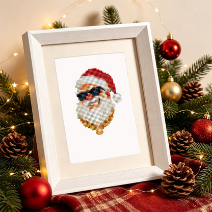 Sunglasses Santa and Cool Crew (Mini Diamond Painting)