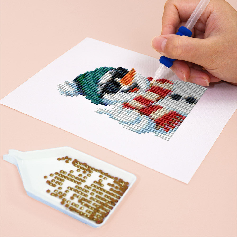 Sunglasses Santa and Cool Crew (Mini Diamond Painting)