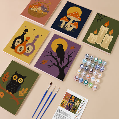Autumn Magic mini paint by numbers – image 1