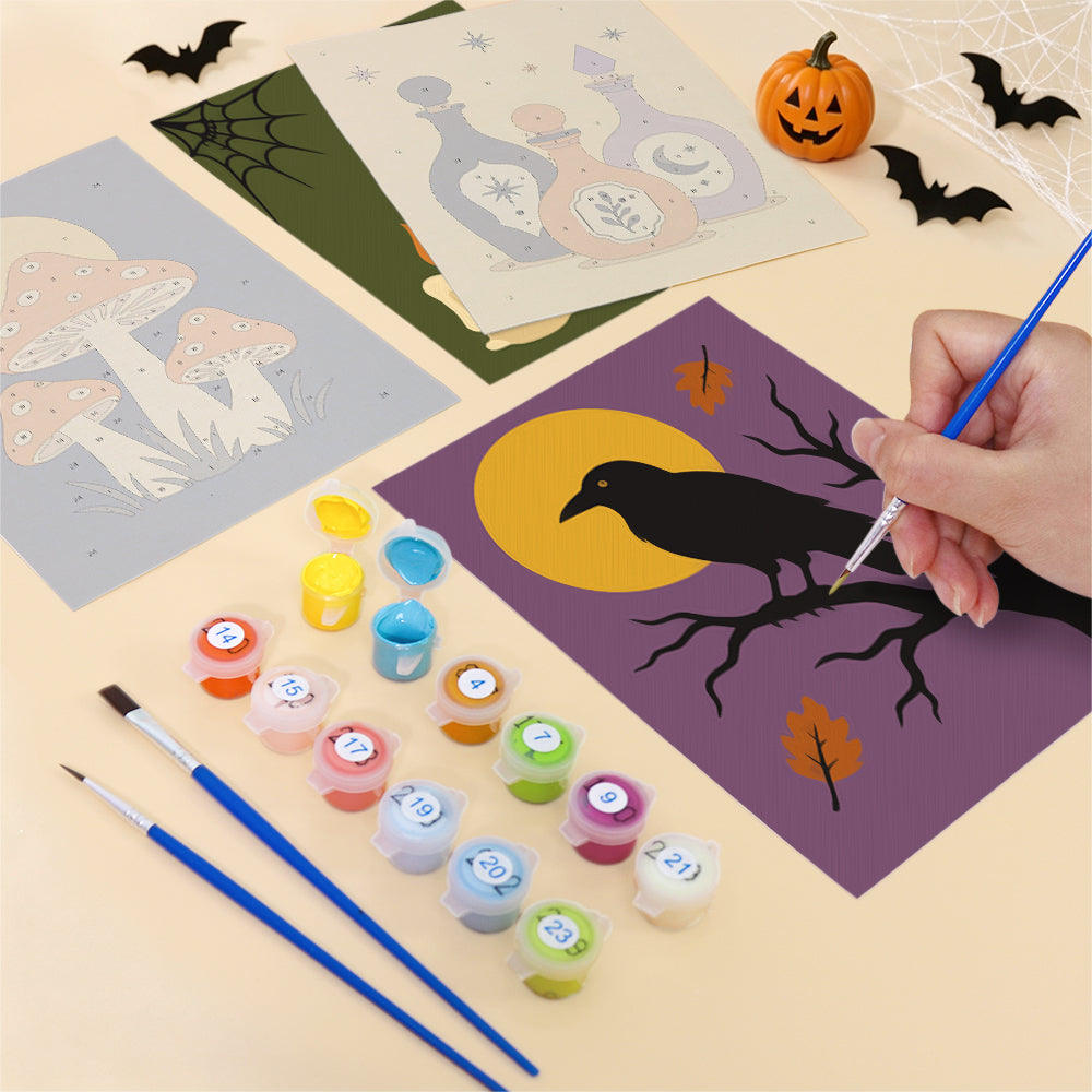 Autumn Magic mini paint by numbers – image 12