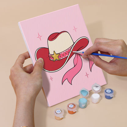 Pink Retro Accessories mini paint by numbers – image 5