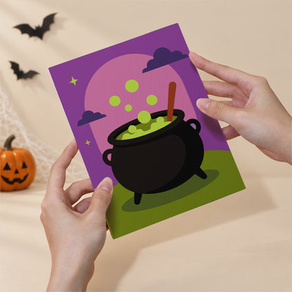 Classic Halloween Icons mini paint by numbers – image 6
