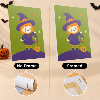 Cute Halloween Characters mini paint by numbers – image 13