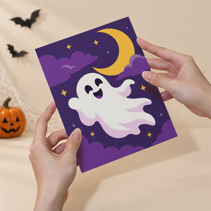Dancing Skeleton and Owl Night mini paint by numbers – image 6
