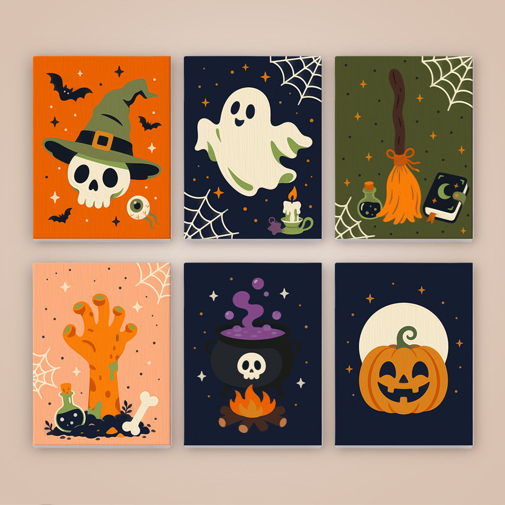 Spooky Witchcraft Icons mini paint by numbers – image 8