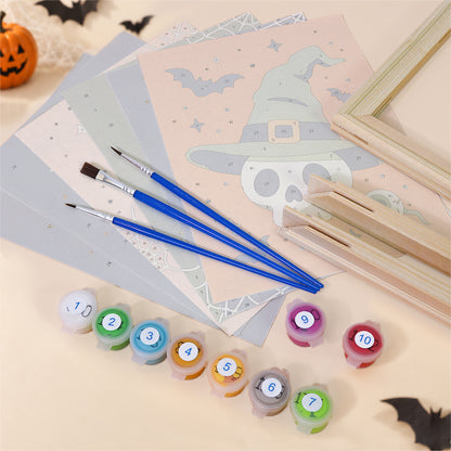 Spooky Witchcraft Icons mini paint by numbers – image 11