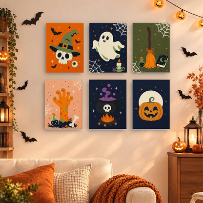 Spooky Witchcraft Icons mini paint by numbers – image 15