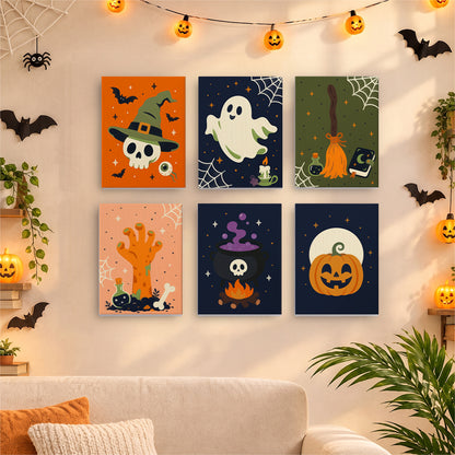 Spooky Witchcraft Icons mini paint by numbers – image 17