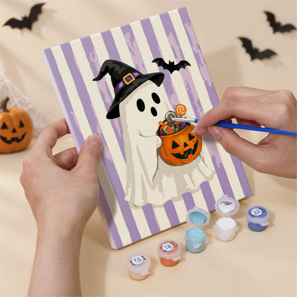 Vintage Halloween Still Life mini paint by numbers – image 5