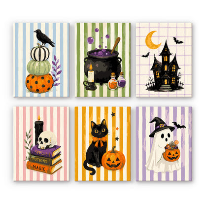 Vintage Halloween Still Life mini paint by numbers – image 7