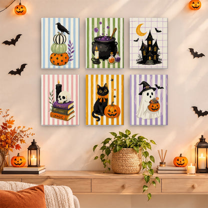 Vintage Halloween Still Life mini paint by numbers – image 14