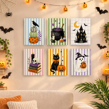 Vintage Halloween Still Life mini paint by numbers – image 17
