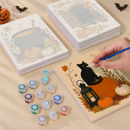 Autumn Halloween Magic mini paint by numbers – image 4