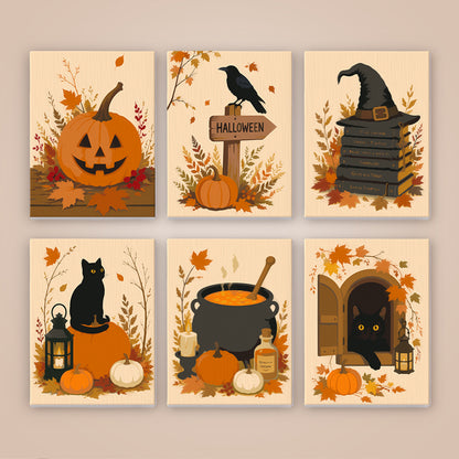 Autumn Halloween Magic mini paint by numbers – image 8