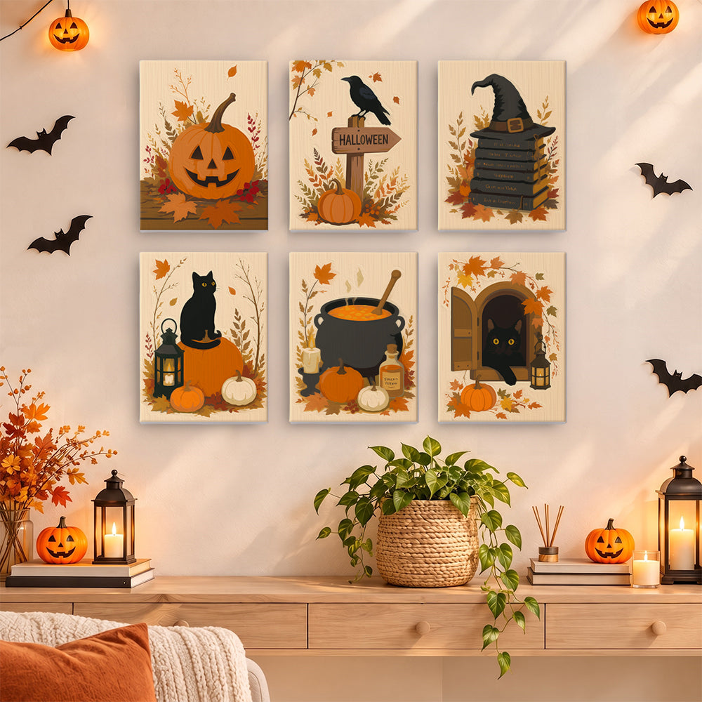 Autumn Halloween Magic mini paint by numbers – image 14