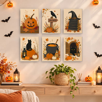 Autumn Halloween Magic mini paint by numbers – image 14