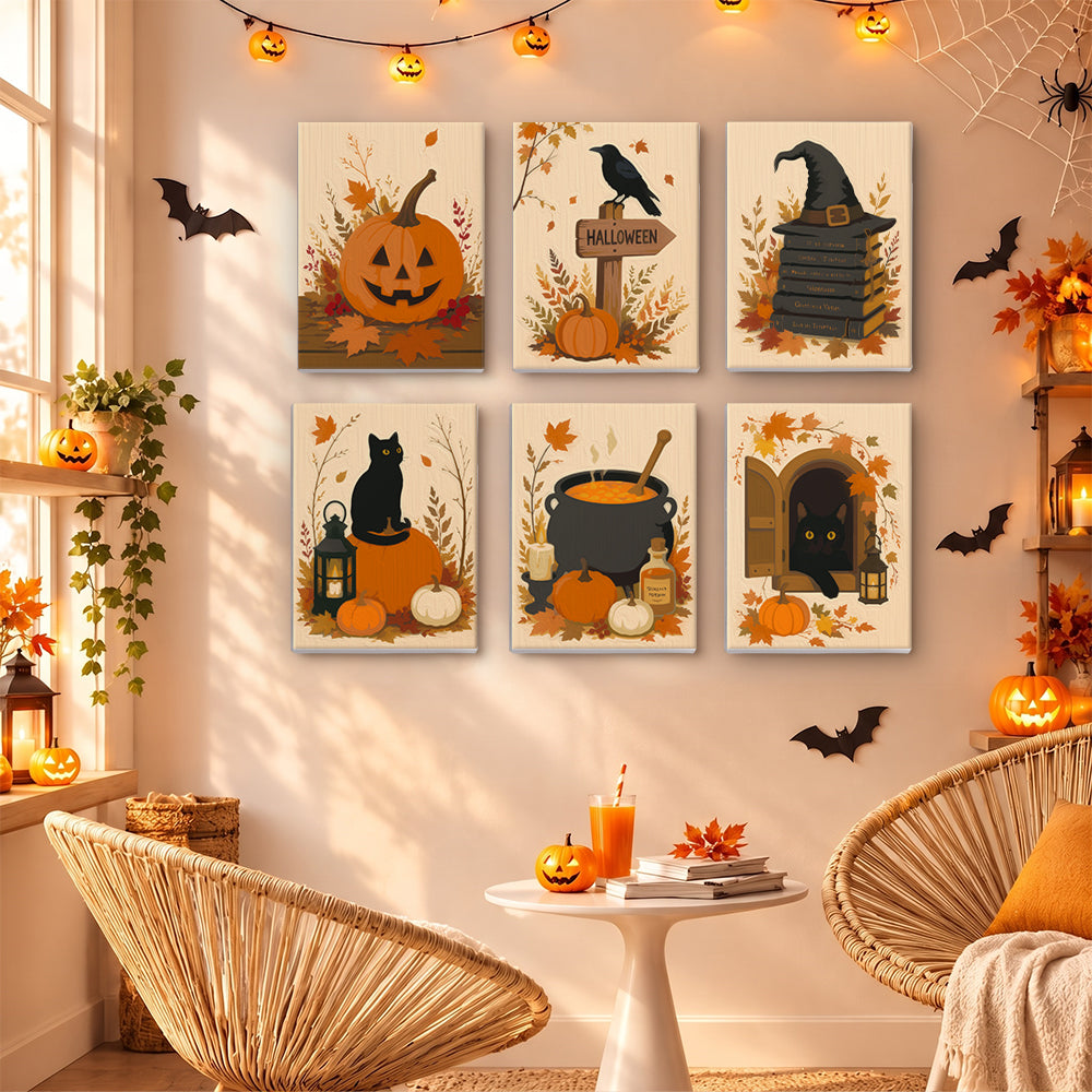 Autumn Halloween Magic mini paint by numbers – image 16