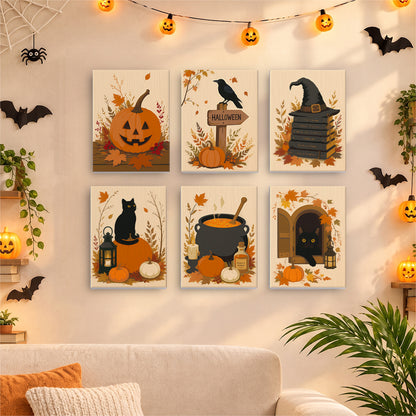 Autumn Halloween Magic mini paint by numbers – image 17