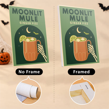 Haunted Cocktail Poster mini paint by numbers – image 13
