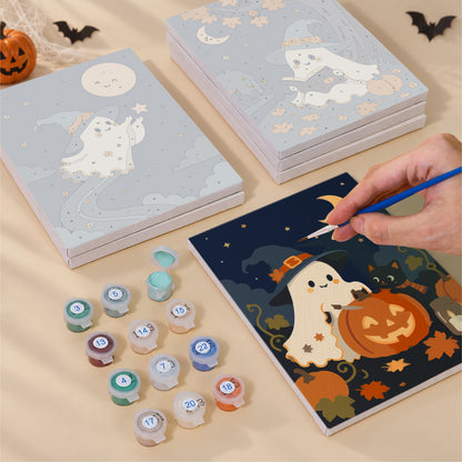 Little Witch Ghost Adventures mini paint by numbers – image 4