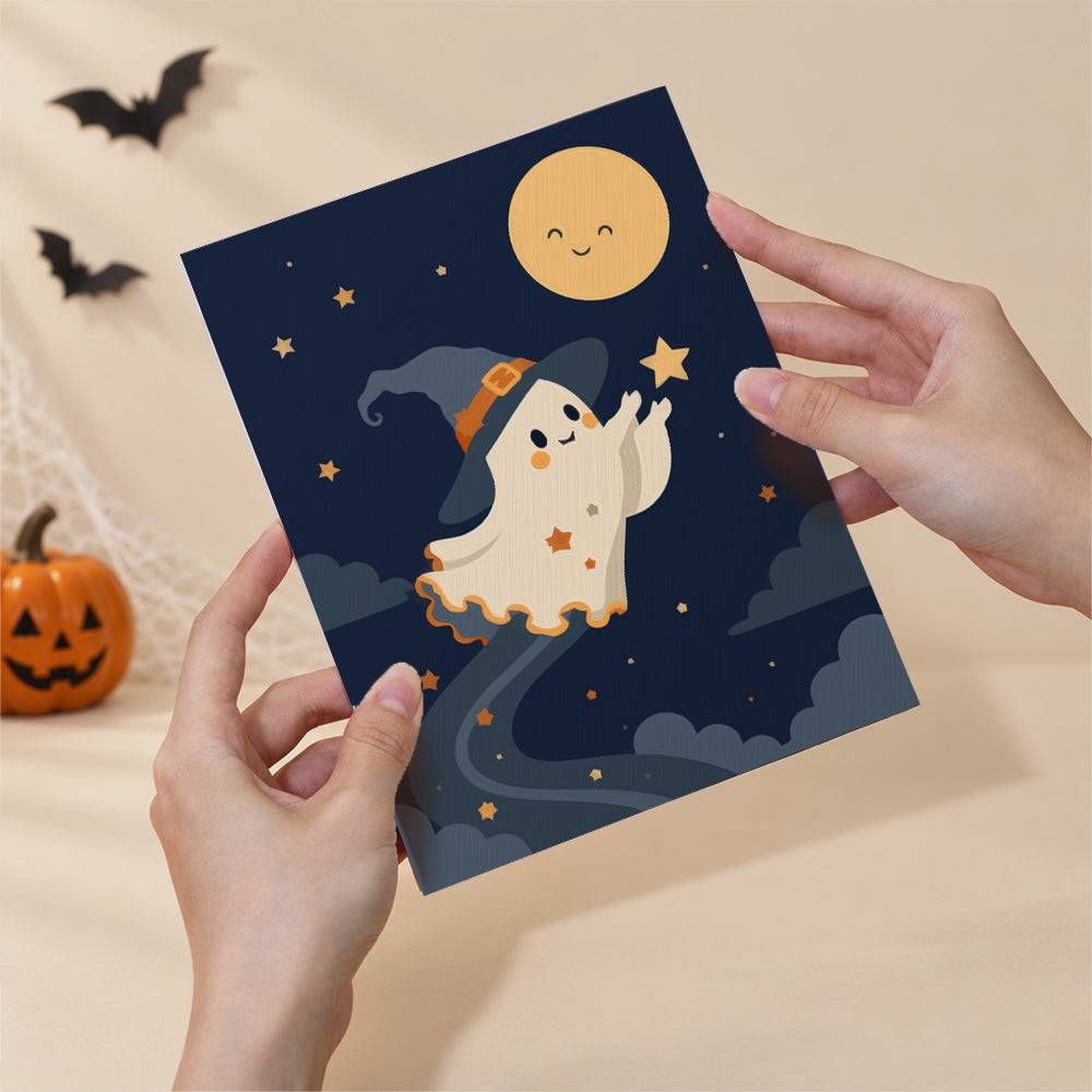 Little Witch Ghost Adventures mini paint by numbers – image 6