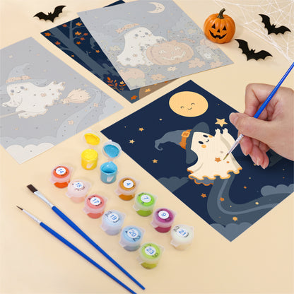 Little Witch Ghost Adventures mini paint by numbers – image 12