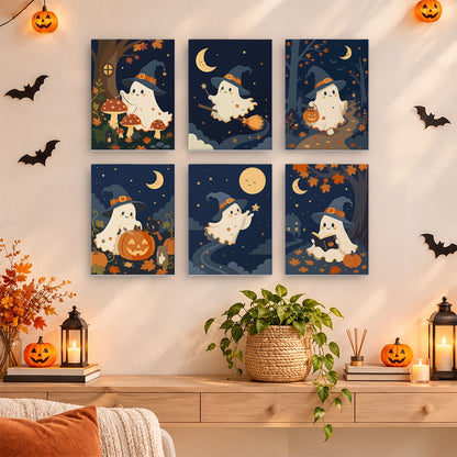 Little Witch Ghost Adventures mini paint by numbers – image 14