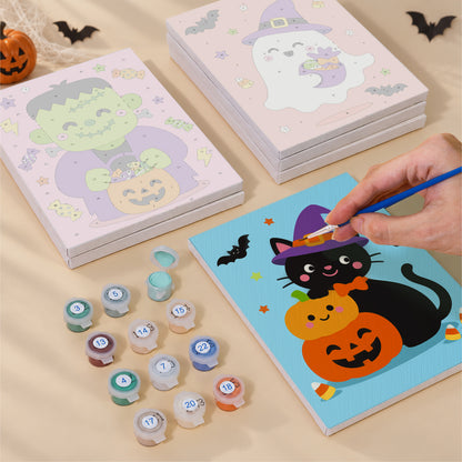 Bright Halloween Character mini paint by numbers – image 4