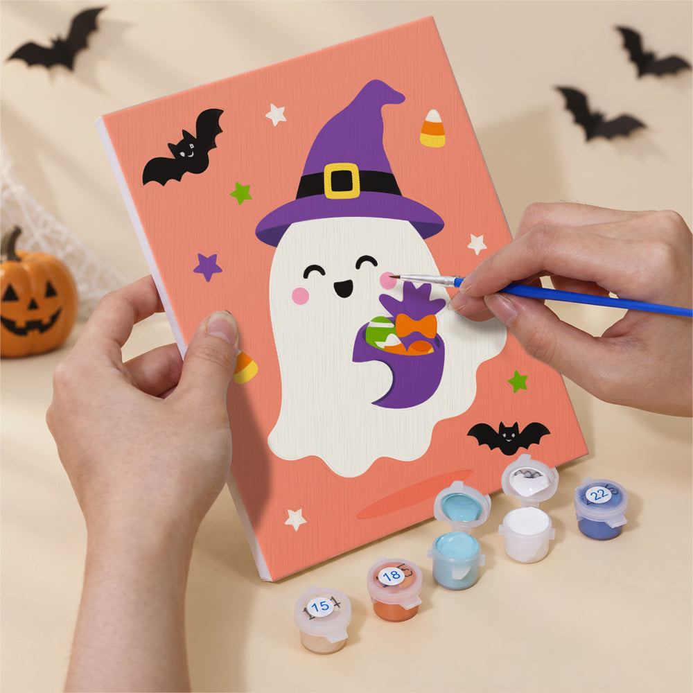 Bright Halloween Character mini paint by numbers – image 5