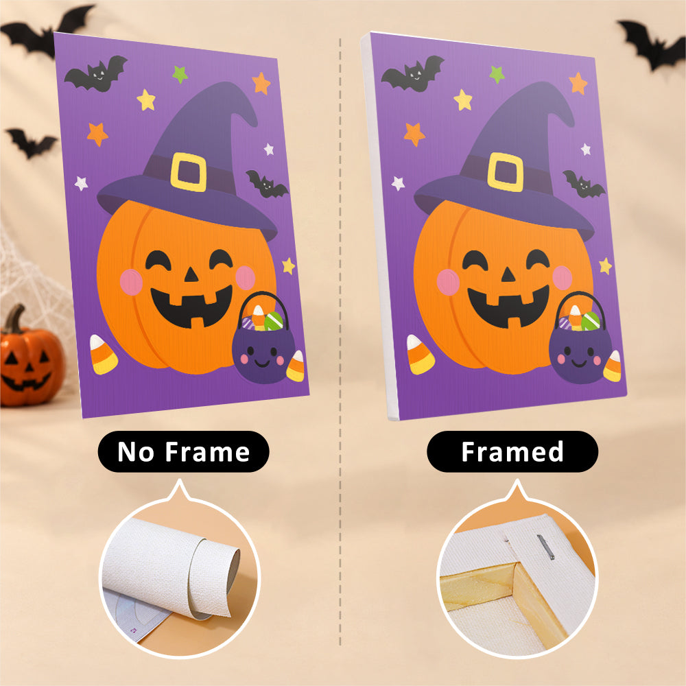 Bright Halloween Character mini paint by numbers – image 13