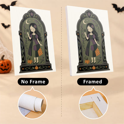 Arched Window Haunted Gallery mini paint by numbers – image 13