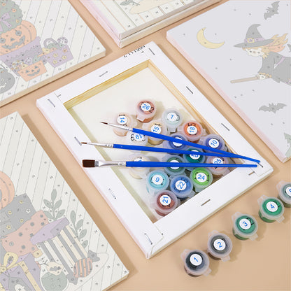 Halloween Decorations mini paint by numbers – image 2