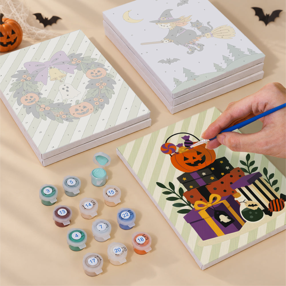 Halloween Decorations mini paint by numbers – image 4