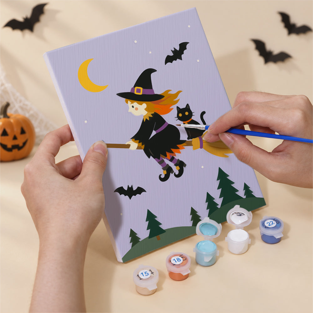 Halloween Decorations mini paint by numbers – image 5
