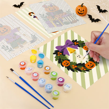 Halloween Decorations mini paint by numbers – image 12