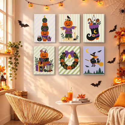 Halloween Decorations mini paint by numbers – image 16
