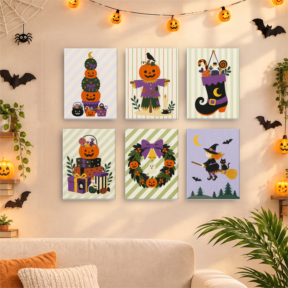 Halloween Decorations mini paint by numbers – image 17