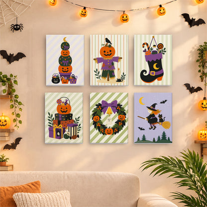 Halloween Decorations mini paint by numbers – image 17