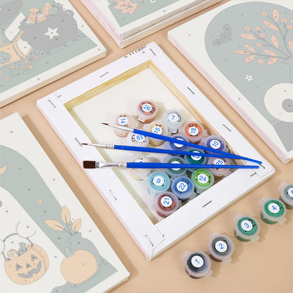 Gothic Arch Halloween mini paint by numbers – image 2
