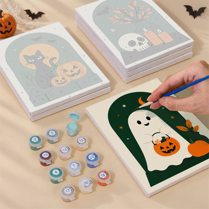 Gothic Arch Halloween mini paint by numbers – image 4