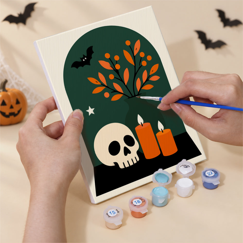 Gothic Arch Halloween mini paint by numbers – image 5