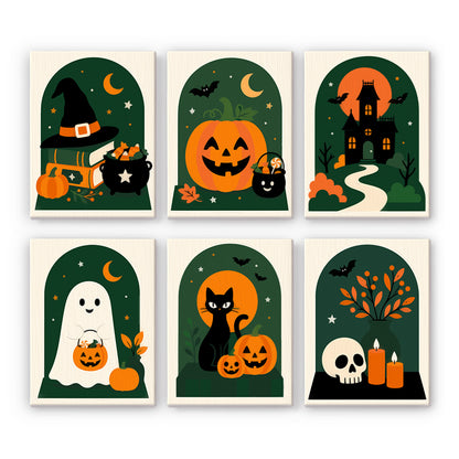 Gothic Arch Halloween mini paint by numbers – image 7
