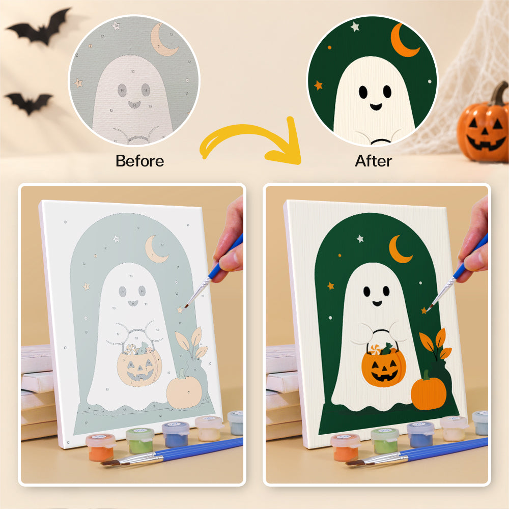 Gothic Arch Halloween mini paint by numbers – image 10
