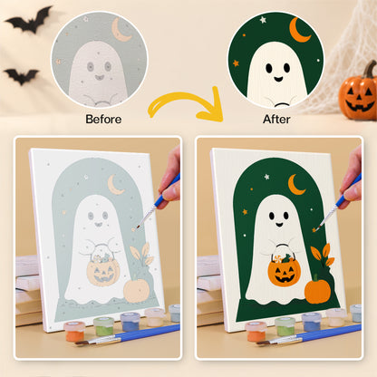 Gothic Arch Halloween mini paint by numbers – image 10