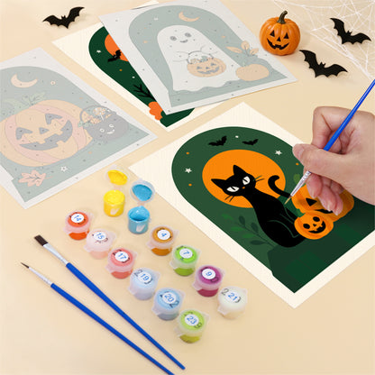 Gothic Arch Halloween mini paint by numbers – image 12