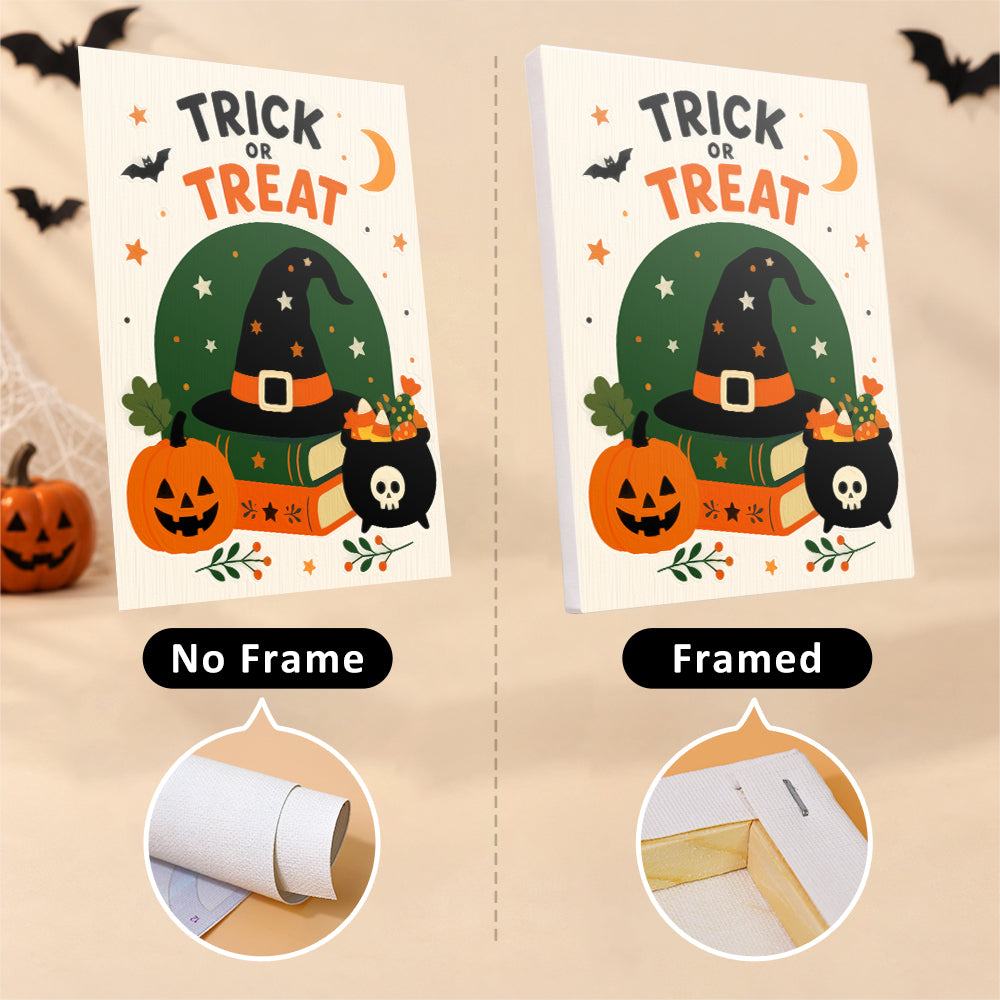 Retro Halloween Slogans mini paint by numbers – image 13